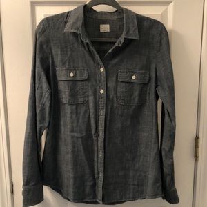 Womans J Crew Chambray shirt